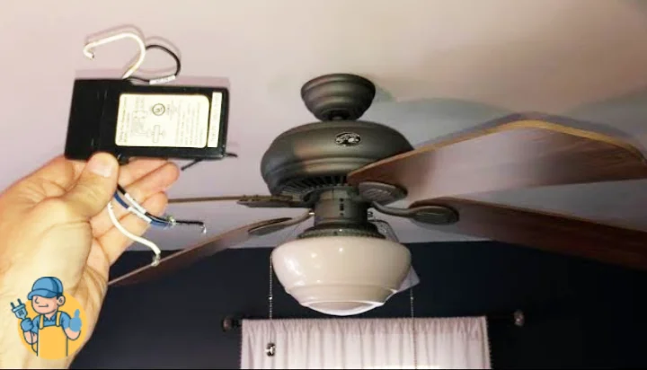 How to Wiring A Ceiling Fan with Light and Remote Control