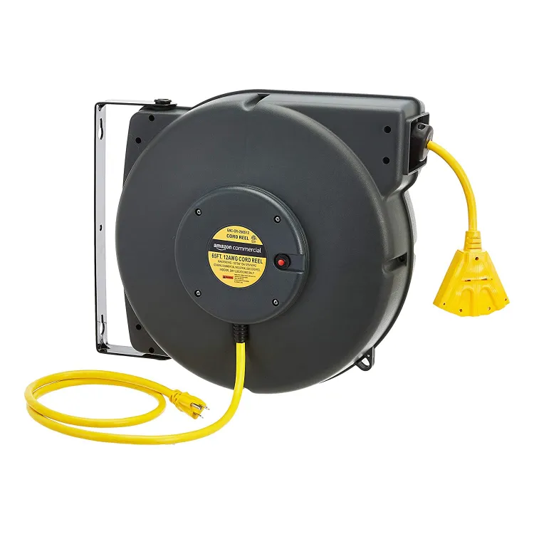 AmazonCommercial Extension Cord Reel Heavy Duty