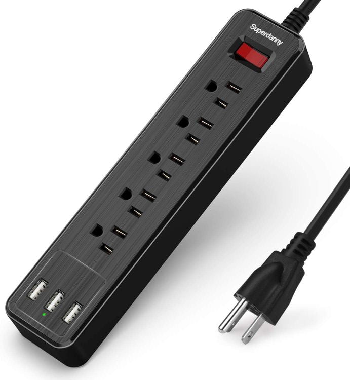 SUPERDANNY-USB-Surge-Protector