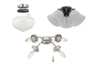 Install the New Light Bulb in Hampton Bay ceiling fan