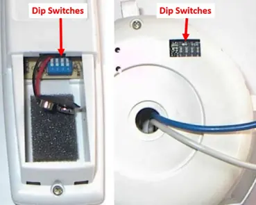 Dip Switches on Hampton Bay Fans and Remotes