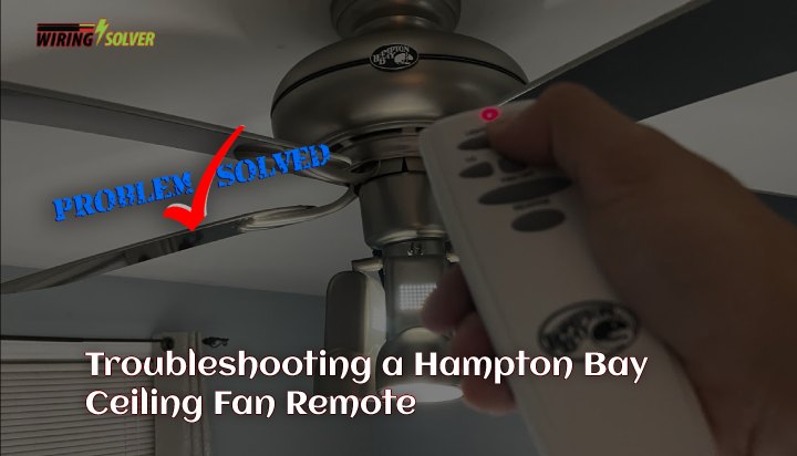 Hampton Bay Ceiling Fan Remote Not Working!! (Solved)