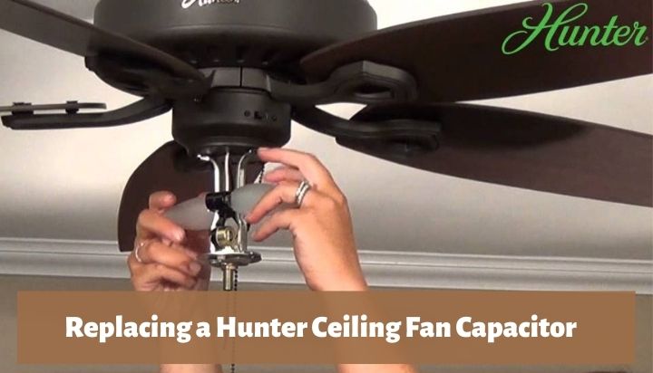 Replacing a Hunter Ceiling Fan Capacitor